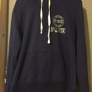 Pink Vintage Victoria Secret Zip Up Hoodie